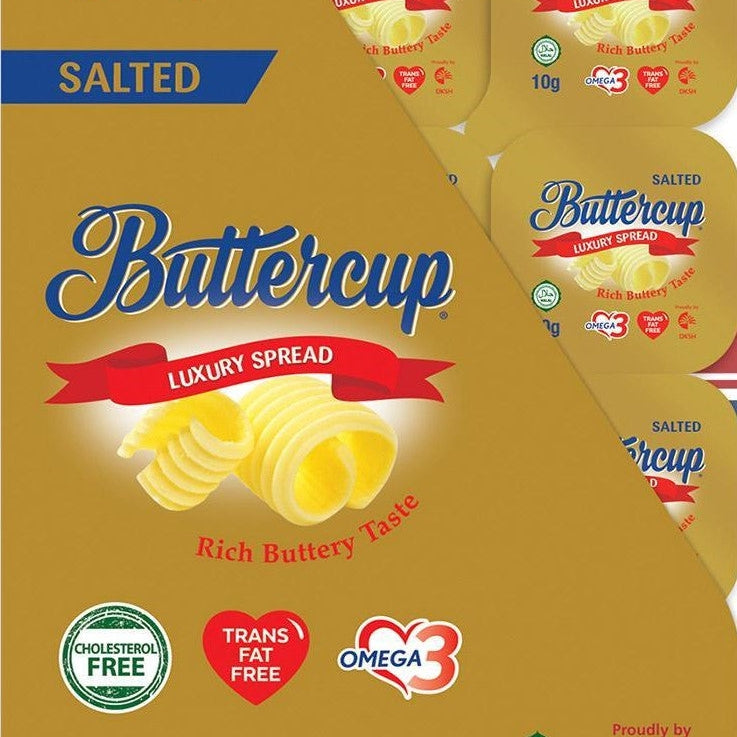 Buttercup Luxury Spread Salted Portion 12 x 10g